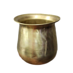 Indisk Lota bger i messing 