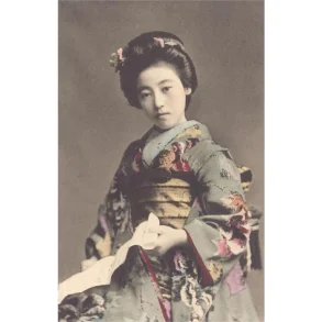 Magnet med vintage billede