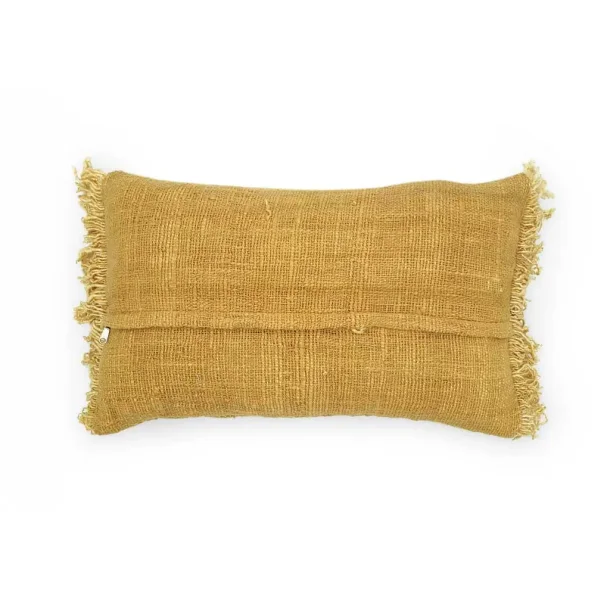 V�vet pude fra Bali Gul