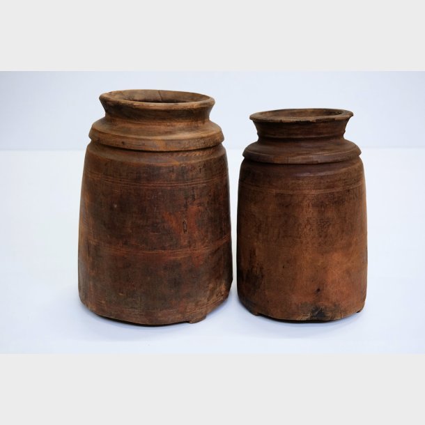 Trademark Living Stor autentisk krukke i tr - KUN 1 TILBAGE!