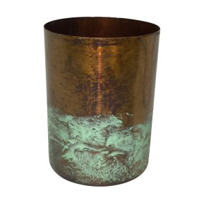 Vase i irret kobber - lav