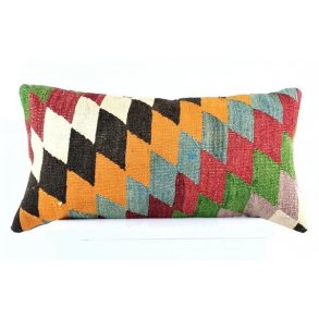Tyrkisk Kelim pude 30x60 cm