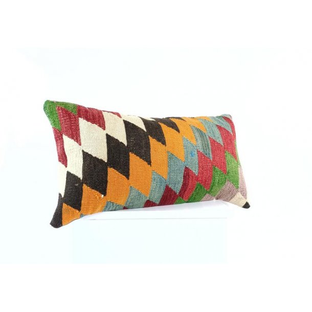 Tyrkisk Kelim pude 30x60 cm