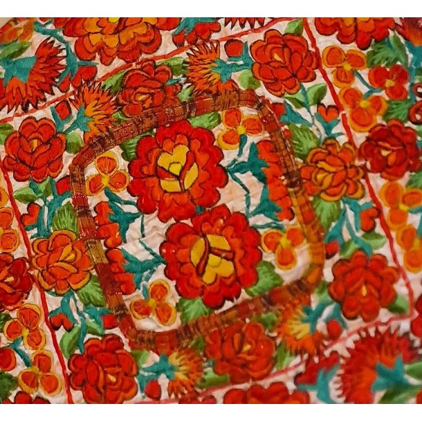 Broderet pude fra Guatemala  50cm